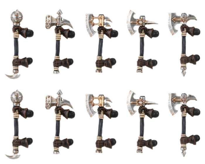 Chaos Warriors Great Weapons Upgrade Set