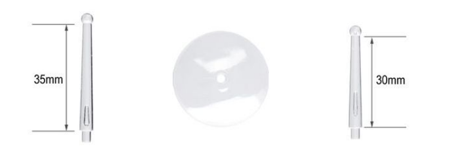 Citadel Ball Top Flying Stems with 32mm Flying Bases