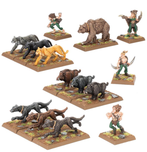 The Old World    Wood Elf Beast Pack