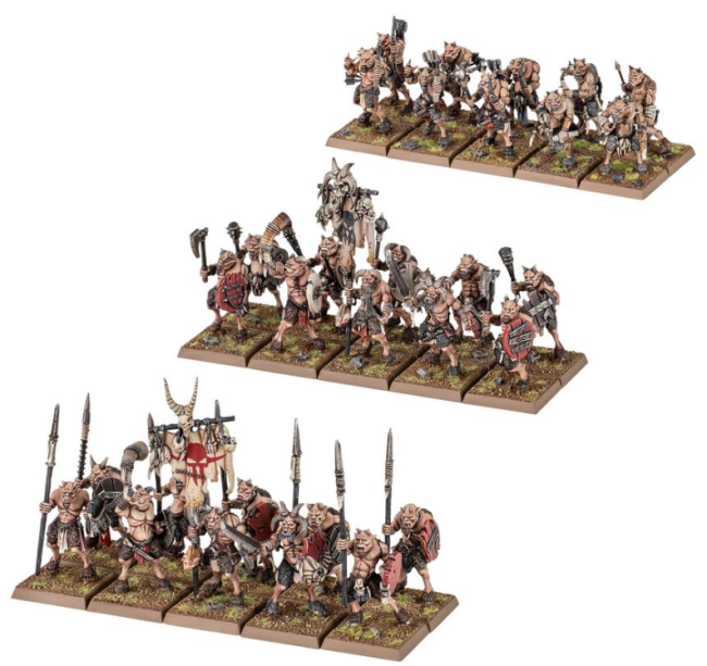 Beastmen Brayherds Ungor Herd