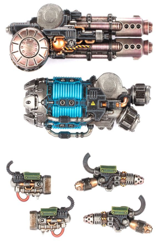Saturnine Dreadnought Weapons – Chiron Configuration
