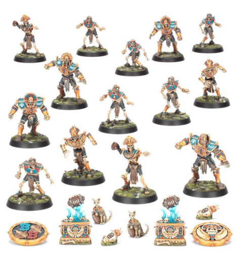 Tomb Kings Blood Bowl Team: The Nehekhara Nightmares