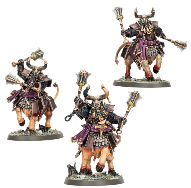 Helsmiths of Hashut Bull Centaurs/Annointed Sentinels