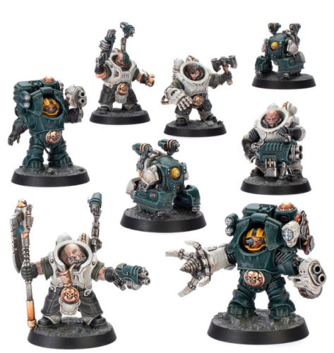 Necromunda      Ironhead Squat Charter Masters and Drill Masters