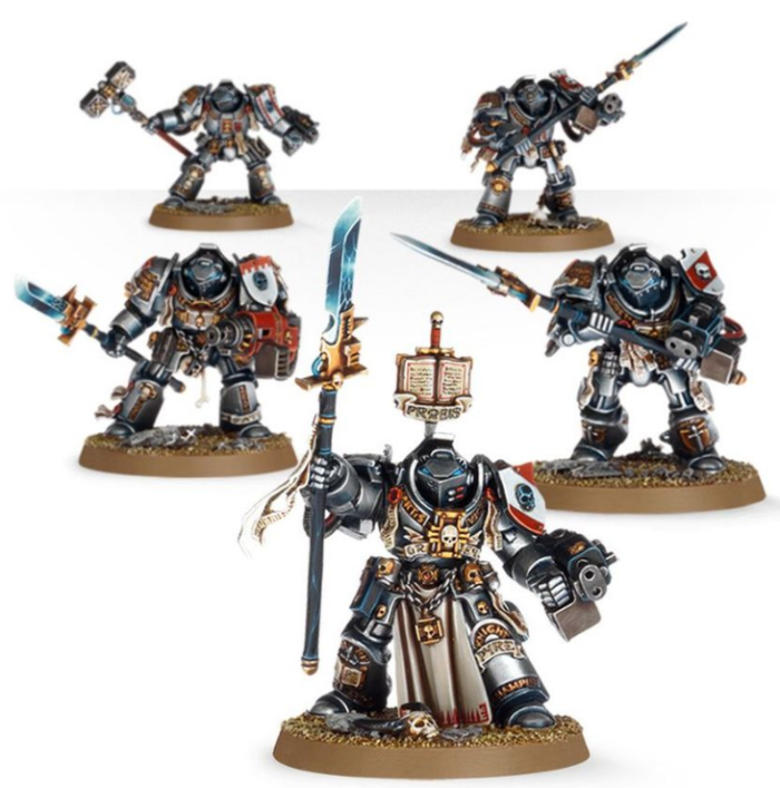 Grey Knights Brotherhood Terminator Squad / Grey Knights Paladins