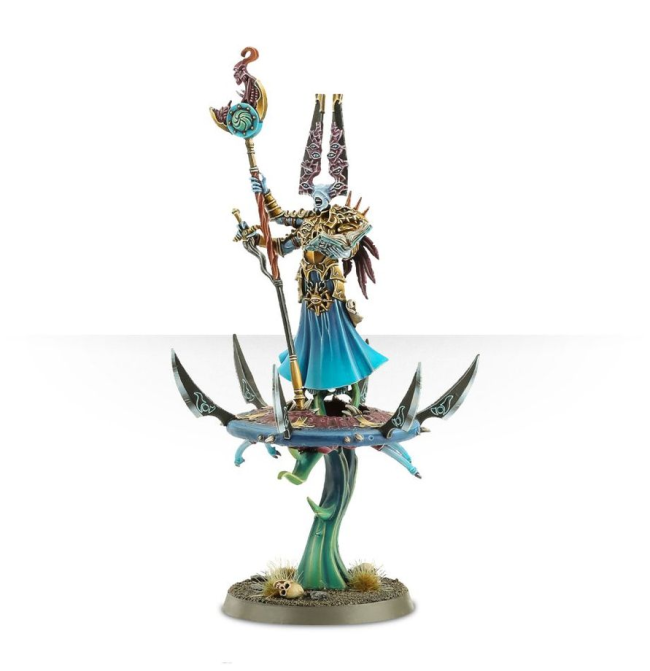 Disciples of Tzeentch Gaunt Summoner on Disc of Tzeentch