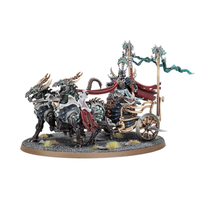 OSSIARCH BONEREAPERS Liege Kavalos on War Chariot