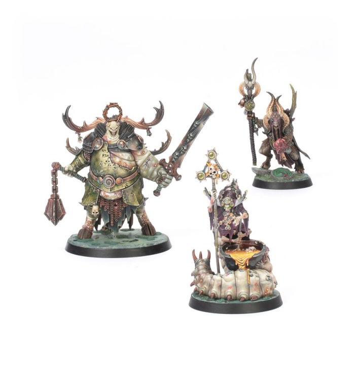Maggotkin of Nurgle The Court of Gelgus Pust