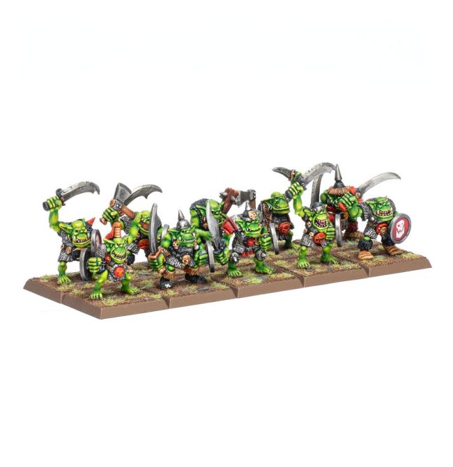Orc and Goblin Tribes Classic Orc Boyz (RESIN)
