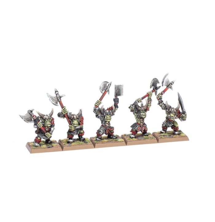 Orc and Goblin Tribes Classic Black Orcs (RESIN)