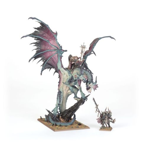 Warriors of Chaos Lord/Sorcerer on Chaos Dragon