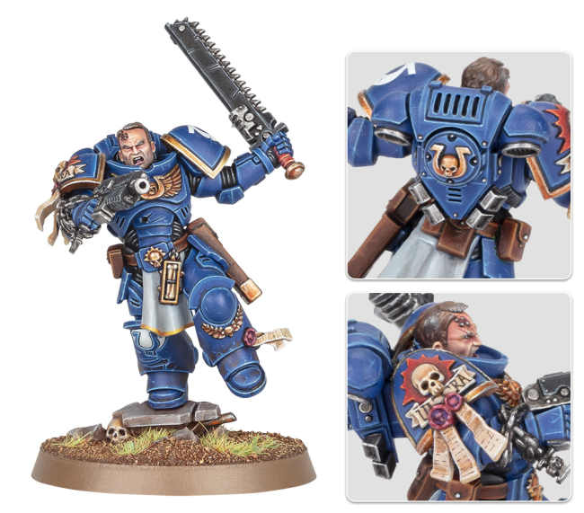 Space Marines Lieutenant Titus