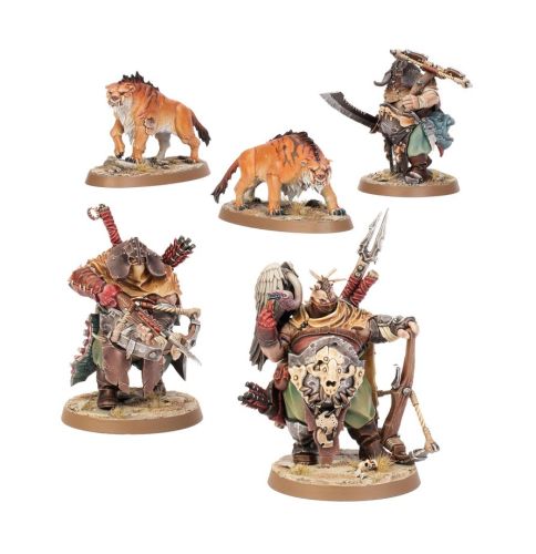 Ogor Mawtribes Hunters with Sabrefangs