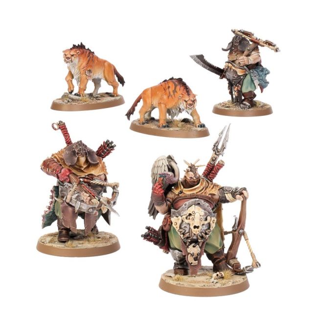 Ogor Mawtribes Hunters with Sabrefangs