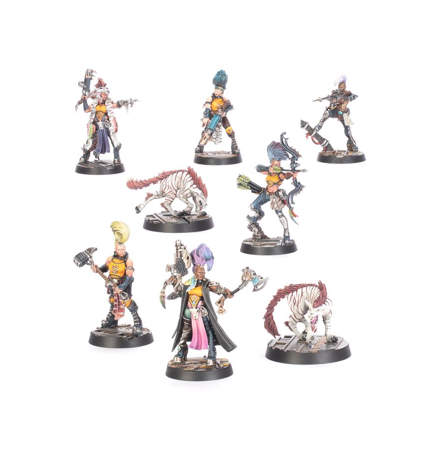 Necromunda Escher Matriarchs & Phyrr Cats