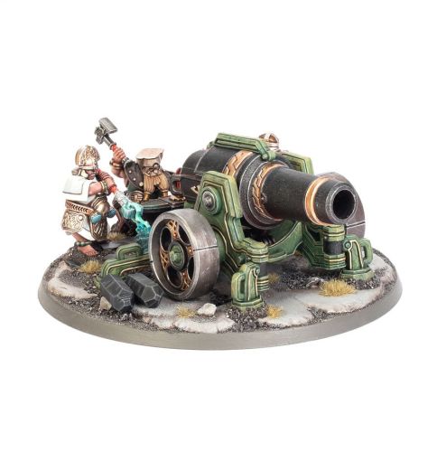 Khazalite Holds Oathkeeper Cannon