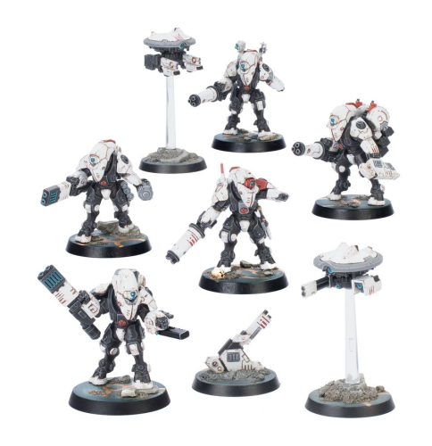 Kill Team: XV26 Stealth Battlesuits (Clear Material)