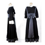 Guilty Crown Ouma Mana Black Cosplay Costume
