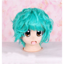 Bleach Nelliel Tu Odelschwanck Kids Chibi Short Blue Green Cosplay Wig