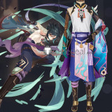 Genshin Impact Hu Tao Xiao Cosplay Costume