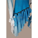 Yuri on Ice Katsuki Yuuri Skating Performance Blue White Gradients Uniform Cosplay Costume