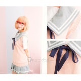 Kyoukai no Kanata Beyond the Boundary Kuriyama Mirai School Suit Cosplay Costume