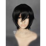 Code Geass Zero Lelouch Lamperouge Short Black Cosplay Wig