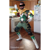 Commission Mighty Morphin Power Rangers Cosplay Green Ranger Pants Costume
