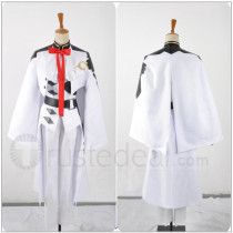 Seraph of the End Owari no Serafu Ferid Bathory White Cosplay Costume