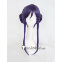 Love Live Seven Lucky Gods Nozomi Tojo Gray Purple Cosplay Wig