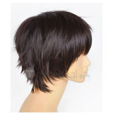 Uta no Prince-sama Cecil Aijima Short Dark Brown Cosplay Wig