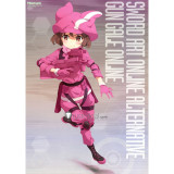 Sword Art Online GGO Alternative Kohiruimaki Karen LLENN Pink Cosplay Costume