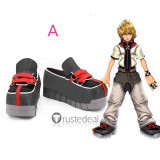 Kingdom Hearts II Roxas Gray Cosplay Boots