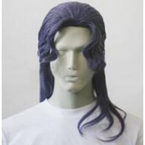Code Geass Bismarck Waldstein Long Purple Cosplay Wig