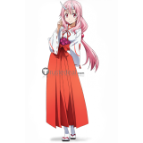 Tensei Shitara Slime Datta Ken Shuna White Red Kimono Milim Nava Cosplay Costumes