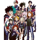 Boku no Hero Academia Izuku Katsuki Tenya Shouto Gym Cosplay Costume Two Colors
