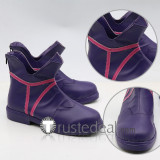 League of Legends Arcane Caitlyn Ekko Purple Brown Cosplay Boots Shoes