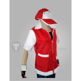 Pokemon Trainer Red Cosplay Costumes