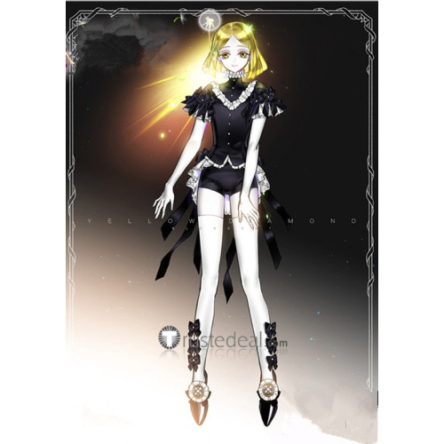 Land of the Lustrous Houseki no Kuni Yellow Diamond Doujin Cosplay Costume