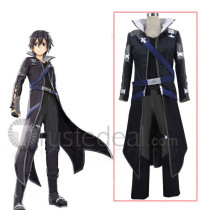Sword Art Online Hollow Realization Kirito Black Cosplay Costume
