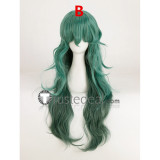 Long Ash Green Cosplay Wig
