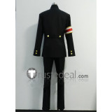 Dai Gyakuten Saiban Naruhodou Ryounosuke no Bouken Ryounosuke Naruhodou Black Green Cosplay Costume
