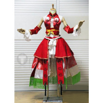 Pokemon Gijinka Ho-oh Red Cosplay Costume
