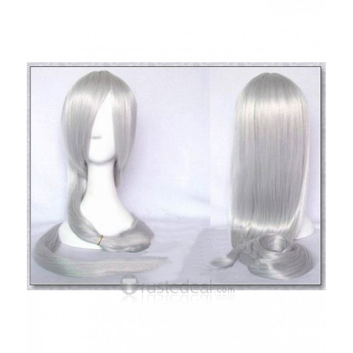 K Adolf K. Weismann Silver Long Cosplay Wig 150cm