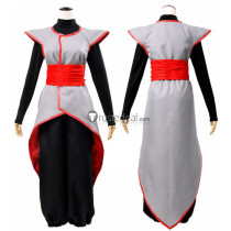 Dragon Ball Super Fused Zamasu Goku Grey Black Cosplay Costume