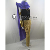 Yu-Gi-Oh YuGiOh Marik Ishtar White Black Purple Cape Cosplay Costume