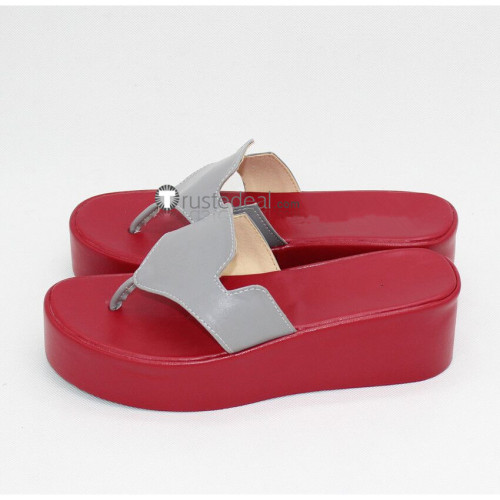 Azur Lane Akagi Cosplay Boots Shoes Sandals Geta