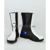 Mobile Suit Gundam Seed Kira Yamato Black White Cosplay Shoes Boots