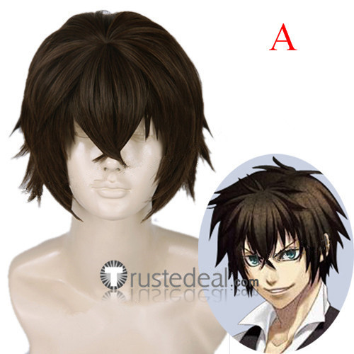 Hakuouki Toudou Heisuke Brown Cosplay Wigs