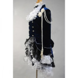 Black Butler Ciel Phantomhive Navy Blue Velvet Cosplay Costume